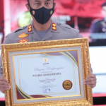 Polres Banjarbaru Raih Penghargaan Pelayanan Prima Tahun 2021 dari Kemenpan RB